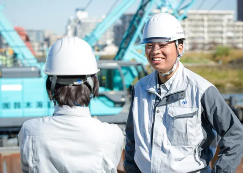 【東京／土木施工管理】経験・資格必須／東証スタンダード市場上場／年間休日125日／完全週休2日制